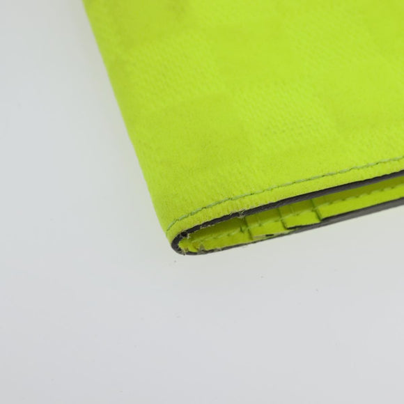 LOUIS VUITTON Damier Infini Brazza Portefeuille Wallet Green N62230 Auth BA4000