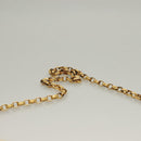 CHANEL Matelasse Chain Shoulder Bag Lamb Skin White Gold CC Auth BA4005-8