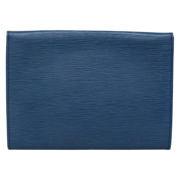 LOUIS VUITTON Epi Jena Clutch Bag Blue M52715 LV Auth BA4006 - 0