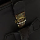 Christian Dior Trotter Canvas Shoulder Bag Brown Gold Auth BA4009-10