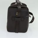 Christian Dior Trotter Canvas Shoulder Bag Brown Gold Auth BA4009-3