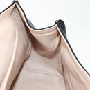 Chloe Chain June Shoulder Bag Leather Black Gold Auth BA4019V-19