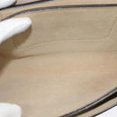 Chloe Fay Shoulder Bag Leather Greige Gold Auth BA4020-11