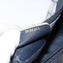 GUCCI GG Supreme Sherry Line Shoulder Bag PVC Navy Gold 89 02 018 Auth BA4022-12