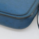 LOUIS VUITTON Epi Saint Cloud GM Shoulder Bag Toledo Blue M52195 LV Auth BA4032-8