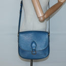 LOUIS VUITTON Epi Saint Cloud GM Shoulder Bag Toledo Blue M52195 LV Auth BA4032-25