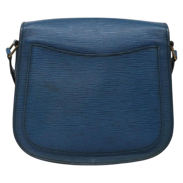 LOUIS VUITTON Epi Saint Cloud GM Shoulder Bag Toledo Blue M52195 LV Auth BA4032 - 0