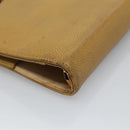 CHANEL COCO Mark Day Planner Cover Caviar Skin Beige Gold CC Auth BA4033-16