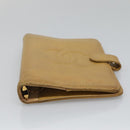 CHANEL COCO Mark Day Planner Cover Caviar Skin Beige Gold CC Auth BA4033-6