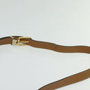 Christian Dior Honeycomb Canvas Shoulder Bag PVC Beige Gold Auth BA4036-8