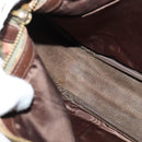 Burberrys Nova Check Shoulder Bag Canvas Beige Auth BA4043-18