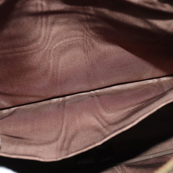 Burberrys Nova Check Shoulder Bag Canvas Beige Auth BA4043