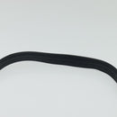 SAINT LAURENT Shoulder Bag Leather Navy Gold Auth BA4049-8