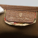 GUCCI GG Supreme Web Sherry Line Tote Bag PVC Beige Red 39 02 003 Auth BA405-18