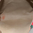 GUCCI GG Supreme Web Sherry Line Tote Bag PVC Beige Red 39 02 003 Auth BA405-10