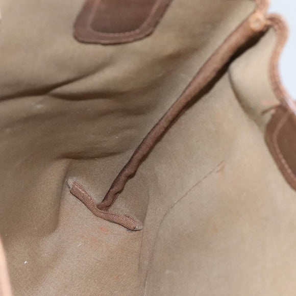 GUCCI GG Supreme Web Sherry Line Tote Bag PVC Beige Red 39 02 003 Auth BA405