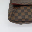 LOUIS VUITTON Damier Ebene Musette Shoulder Bag N51302 LV Auth BA4053-15