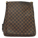 LOUIS VUITTON Damier Ebene Musette Shoulder Bag N51302 LV Auth BA4053-13