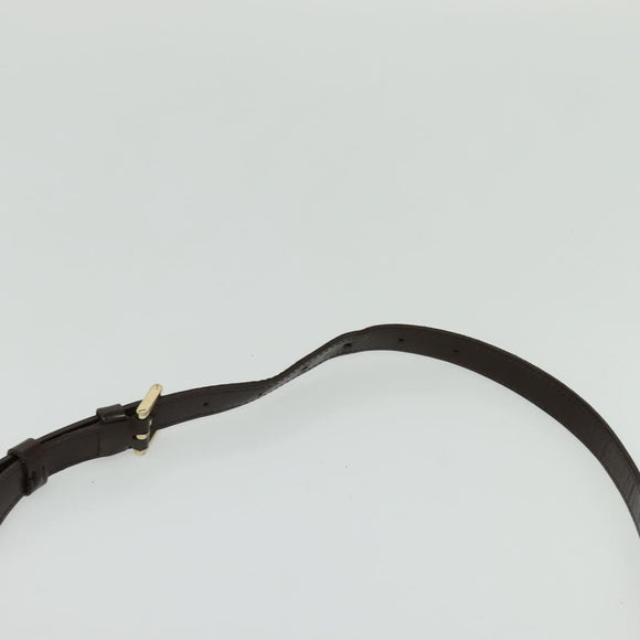 LOUIS VUITTON Damier Ebene Musette Shoulder Bag N51302 LV Auth BA4053