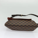 LOUIS VUITTON Damier Ebene Musette Shoulder Bag N51302 LV Auth BA4053-5