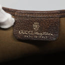 GUCCI GG Supreme Web Sherry Line Tote Bag PVC Beige Gold 16 002 4487 Auth BA4055-15