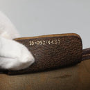 GUCCI GG Supreme Web Sherry Line Tote Bag PVC Beige Gold 16 002 4487 Auth BA4055-20