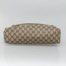 GUCCI GG Supreme Web Sherry Line Tote Bag PVC Beige Red 39 02 003 Auth BA406-5