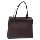 LOUIS VUITTON Epi Croisette PM Tote Bag Mocha M5249D LV Auth BA4060-1