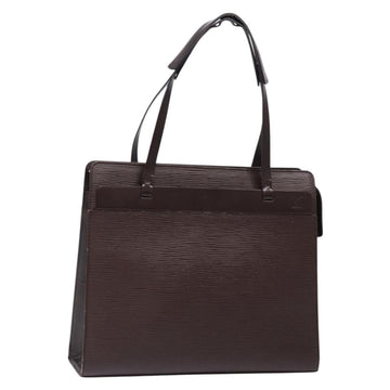 LOUIS VUITTON Epi Croisette PM Tote Bag Mocha M5249D LV Auth BA4060