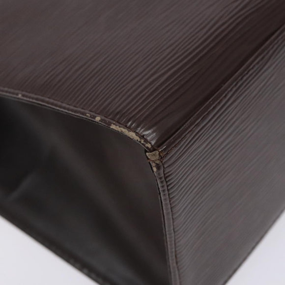 LOUIS VUITTON Epi Croisette PM Tote Bag Mocha M5249D LV Auth BA4060