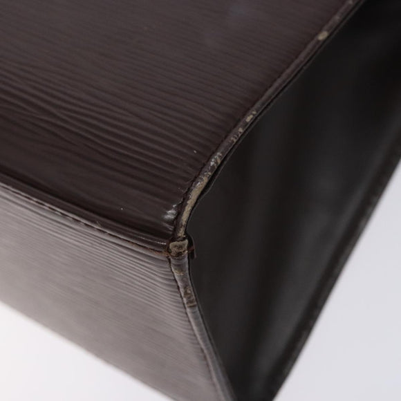 LOUIS VUITTON Epi Croisette PM Tote Bag Mocha M5249D LV Auth BA4060