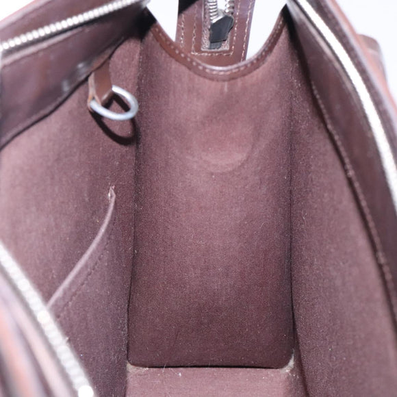 LOUIS VUITTON Epi Croisette PM Tote Bag Mocha M5249D LV Auth BA4060