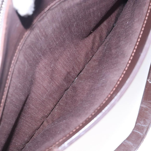 LOUIS VUITTON Epi Croisette PM Tote Bag Mocha M5249D LV Auth BA4060