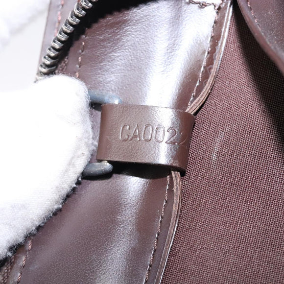 LOUIS VUITTON Epi Croisette PM Tote Bag Mocha M5249D LV Auth BA4060