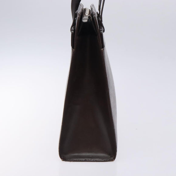 LOUIS VUITTON Epi Croisette PM Tote Bag Mocha M5249D LV Auth BA4060