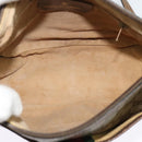 GUCCI GG Supreme Web Sherry Line Bag PVC Beige Gold 89 02 032 Auth BA4062-16