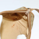 GUCCI Micro GG Canvas Shoulder Bag Vintage Beige Gold Auth BA4063-17