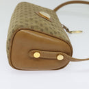 GUCCI Micro GG Canvas Shoulder Bag Vintage Beige Gold Auth BA4063-5