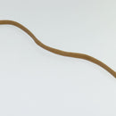 GUCCI Micro GG Canvas Shoulder Bag Vintage Beige Gold Auth BA4063-8