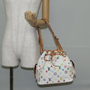 LOUIS VUITTON Monogram Multicolor Petit Noe Shoulder Bag M42229 Auth BA4071V-21