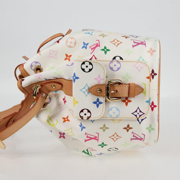 LOUIS VUITTON Monogram Multicolor Petit Noe Shoulder Bag M42229 Auth BA4071V