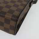 LOUIS VUITTON Damier Ebene Tribeca Ron Shoulder Bag N51160 LV Auth BA4072-17
