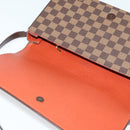 LOUIS VUITTON Damier Ebene Tribeca Ron Shoulder Bag N51160 LV Auth BA4072-18