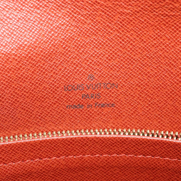 LOUIS VUITTON Damier Ebene Tribeca Ron Shoulder Bag N51160 LV Auth BA4072