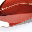 LOUIS VUITTON Damier Ebene Tribeca Ron Shoulder Bag N51160 LV Auth BA4072-11