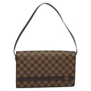 LOUIS VUITTON Damier Ebene Tribeca Ron Shoulder Bag N51160 LV Auth BA4072-13
