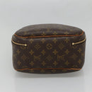 LOUIS VUITTON Monogram Excursion Hand Bag M41450 LV Auth BA4074-5