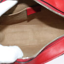 GUCCI GG Supreme Arabesque Chain Shoulder Bag PVC Beige 409535 Auth BA4077-16