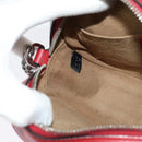 GUCCI GG Supreme Arabesque Chain Shoulder Bag PVC Beige 409535 Auth BA4077-18