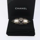 CHANEL COCO Mark Brooch metal Black CC Auth BA4085M-7